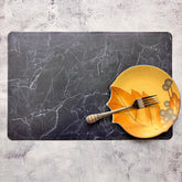 FlexiRock Antiskid Placemats Set of 6 pcs (2mm Thick) Black Colour