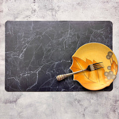 FlexiRock Antiskid Placemats Set of 6 pcs (2mm Thick) Black Colour