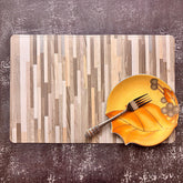 FlexiRock Antiskid Placemats Set of 6 pcs (2mm Thick) Beige Colour