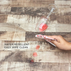 Wooden Texture Milano Table Cover