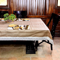 Wooden Texture Milano Table Cover