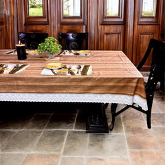 Wooden Texture Milano Table Cover