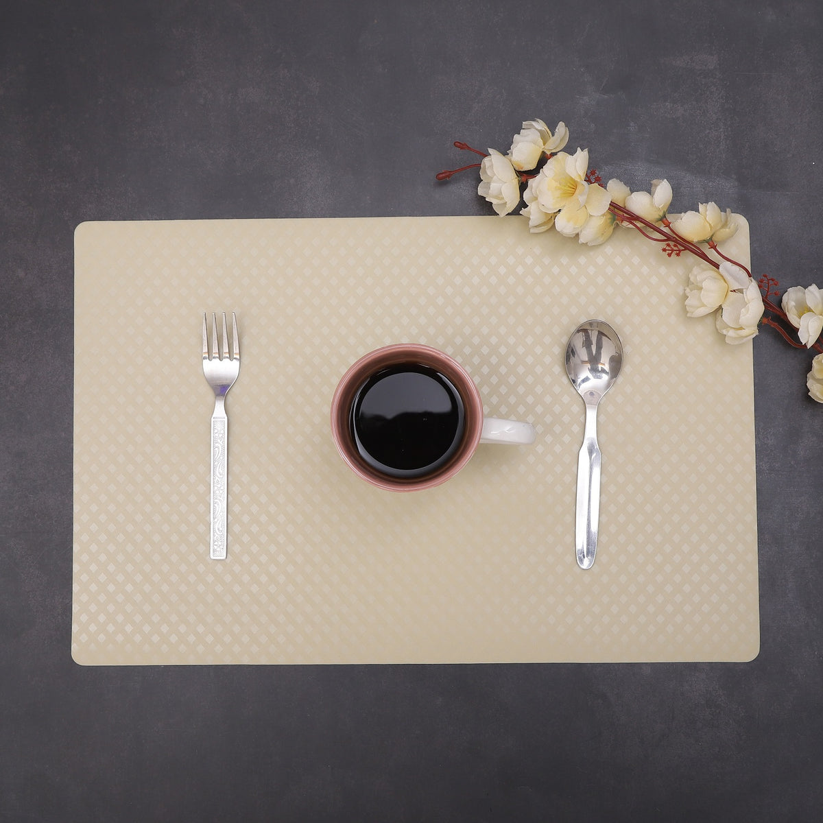 beige eva place mat