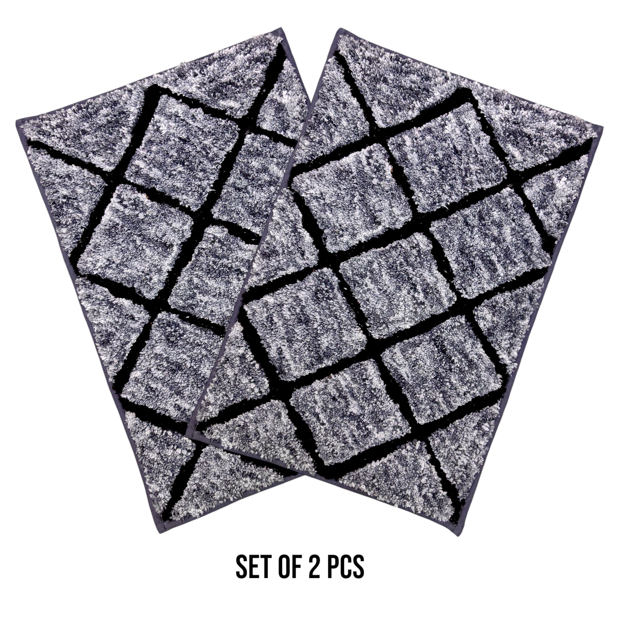 Microbliss Microfiber Bathmat set of 2 pcs (16"x24")