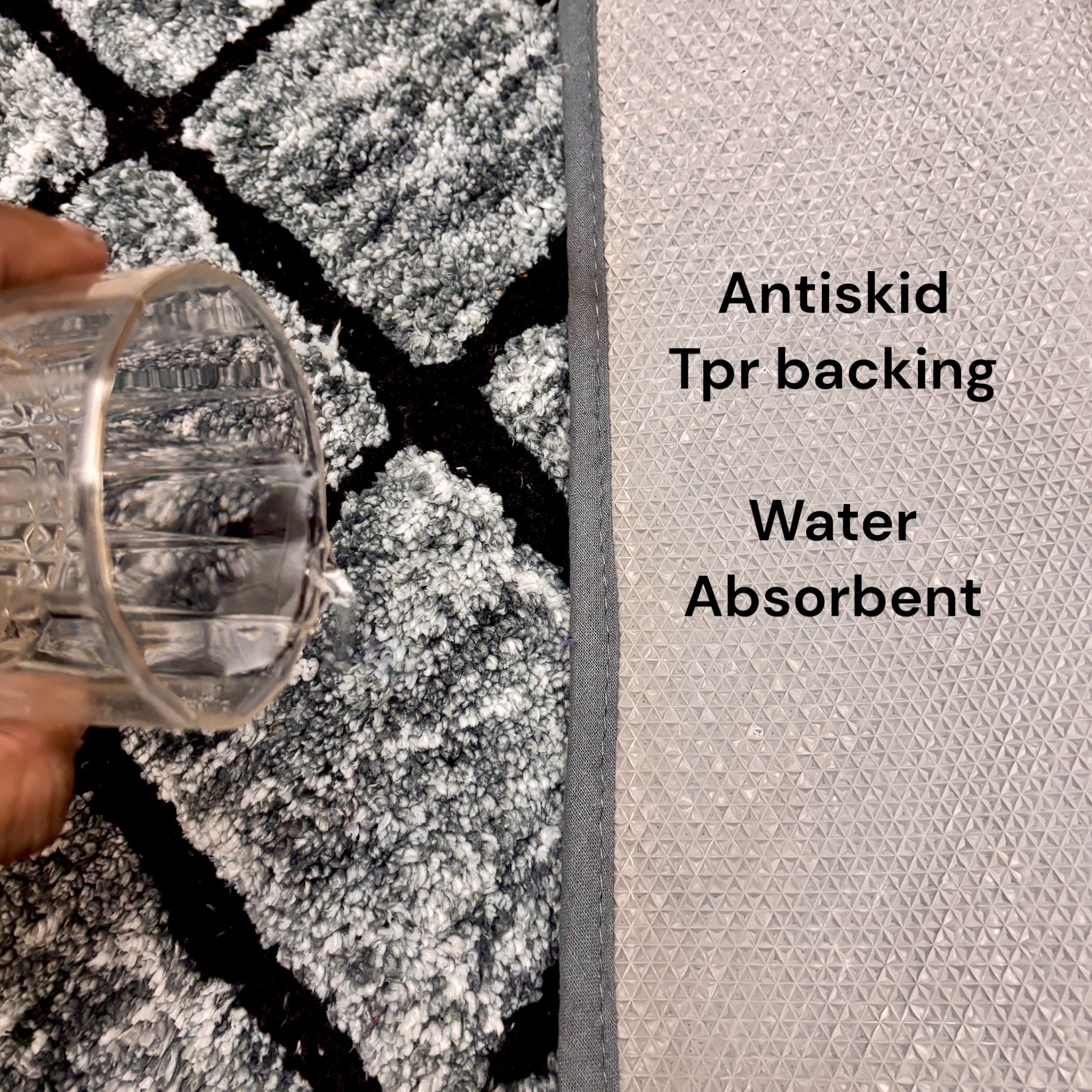 Microbliss Microfiber Bathmat set of 2 pcs (16"x24")