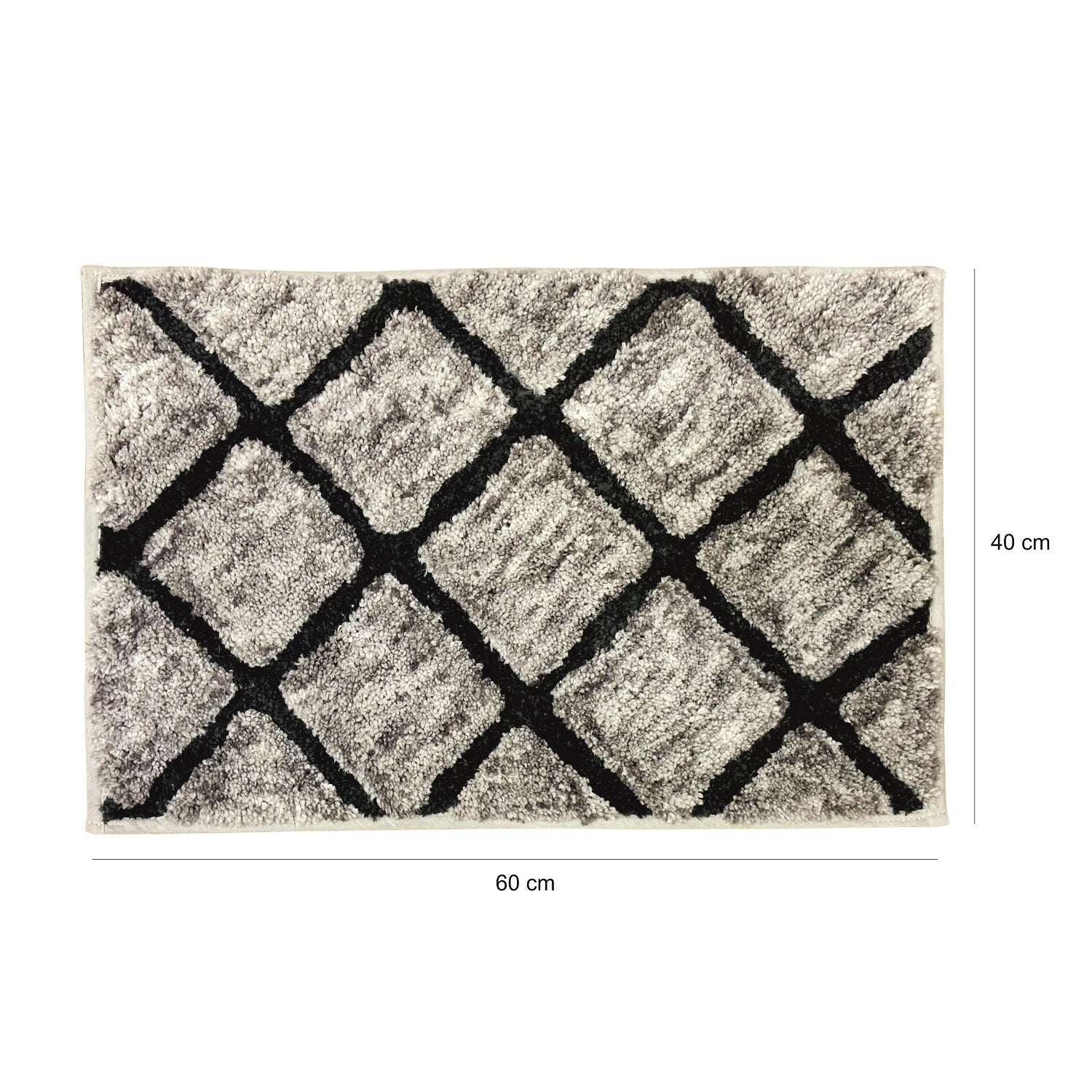 light grey bathmat